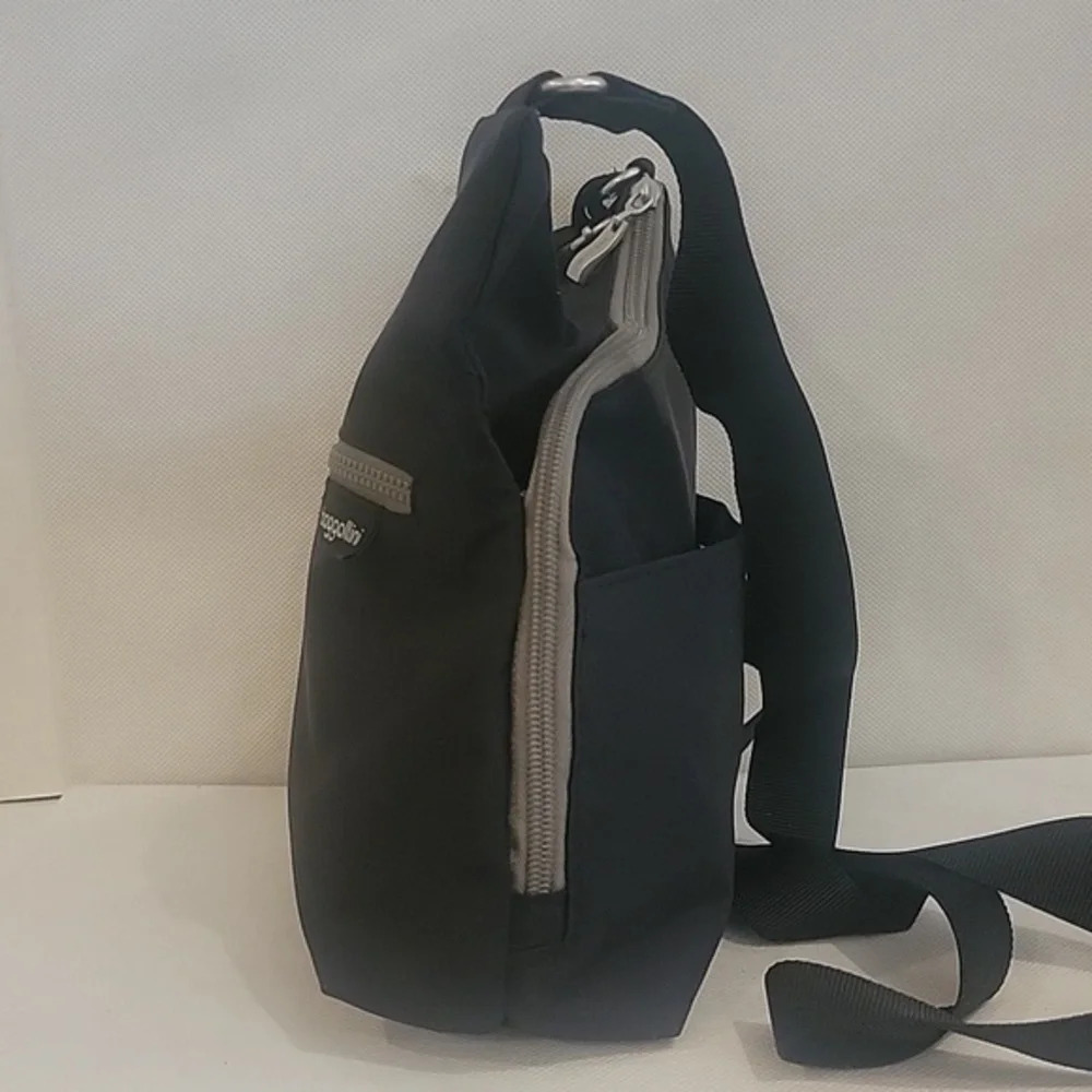 NEW - BAGGALLI CRISS CROSS HANDBAG WITH CROSSBODY‎ STRAP - Picture 4 of 7